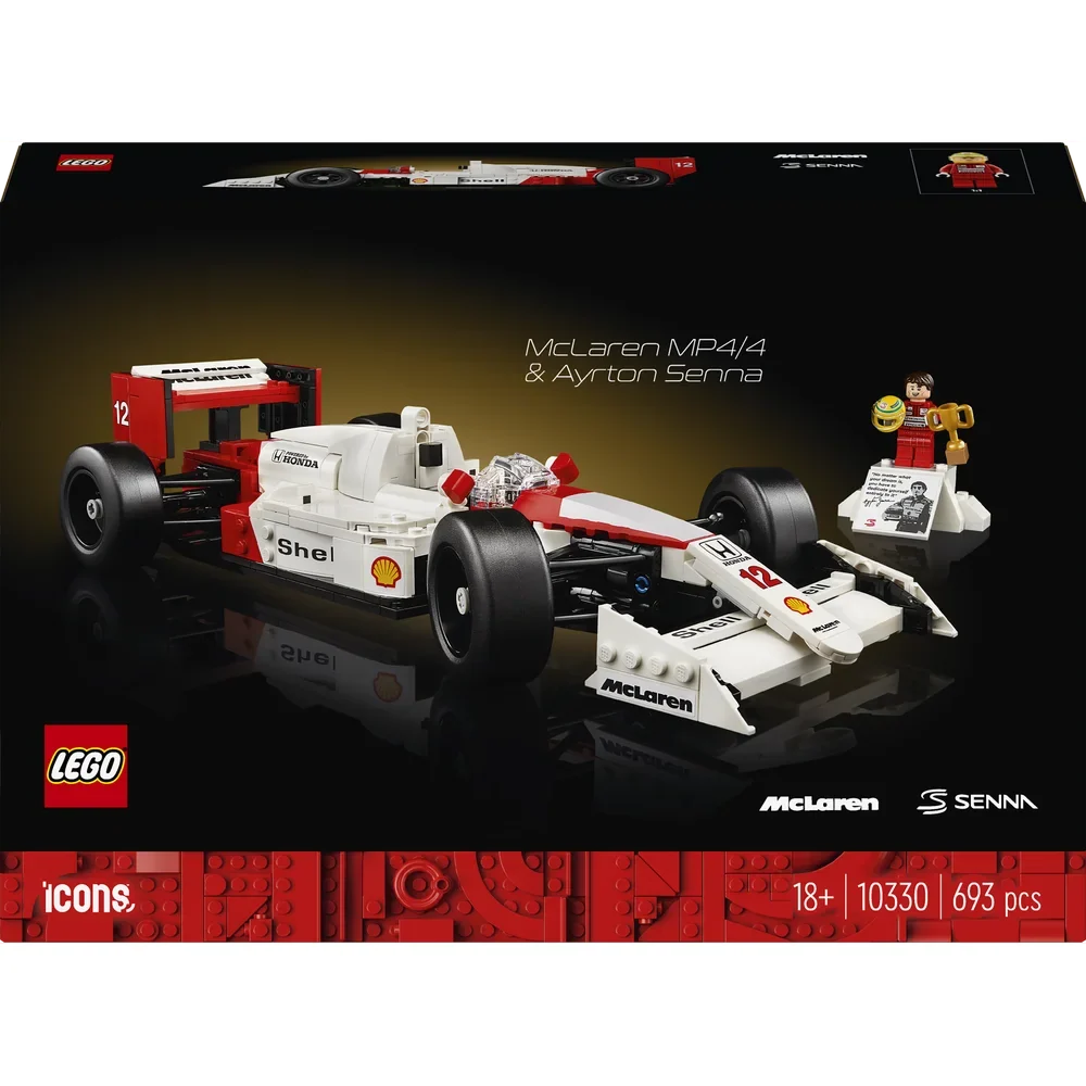 LEGO Icons - McLaren MP4/4 en Ayrton Senna - 10330