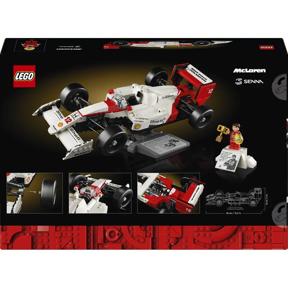 LEGO Icons - McLaren MP4/4 en Ayrton Senna - 10330