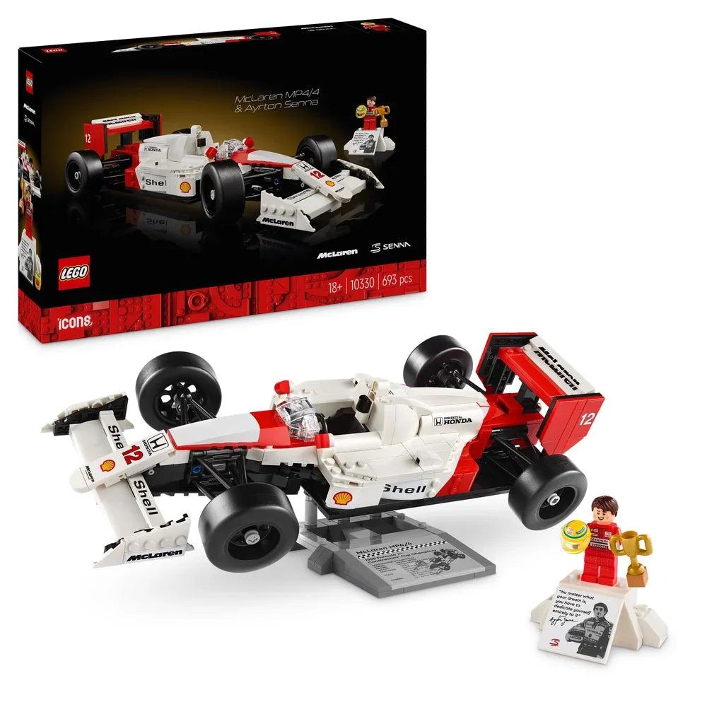 LEGO Icons - McLaren MP4/4 en Ayrton Senna - 10330