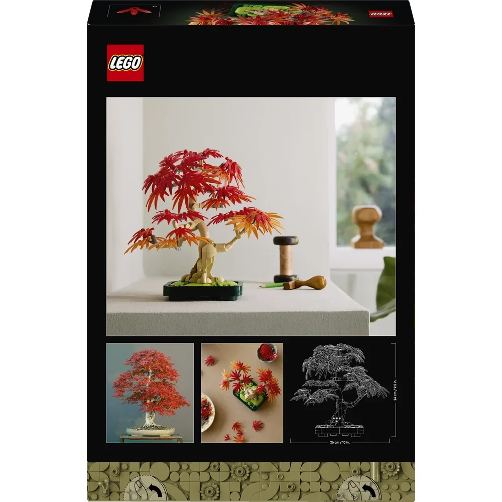 LEGO Botanische collectie - Japanse esdoorn bonsaiboompje - 10348