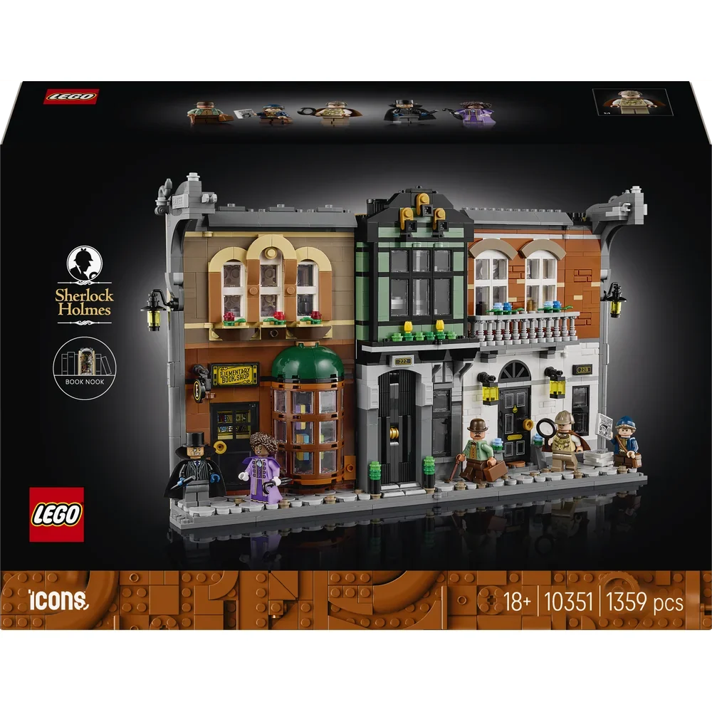 LEGO Icons - Boekensteun: Sherlock Holmes - 10351