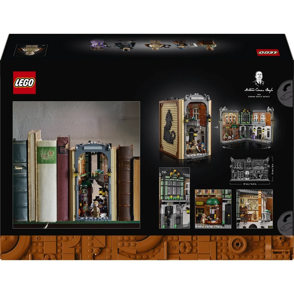 LEGO Icons - Boekensteun: Sherlock Holmes - 10351