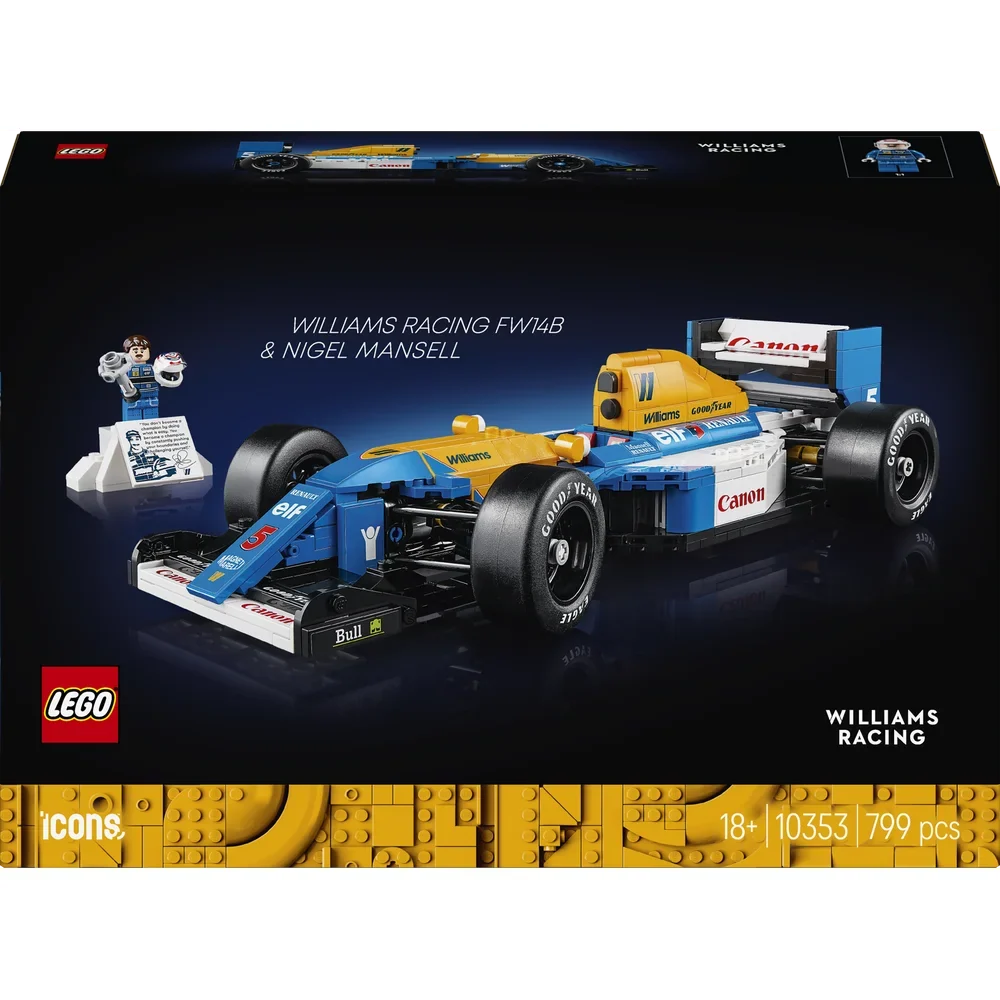 LEGO Icons - Williams Racing FW14B en Nigel Mansell - 10353