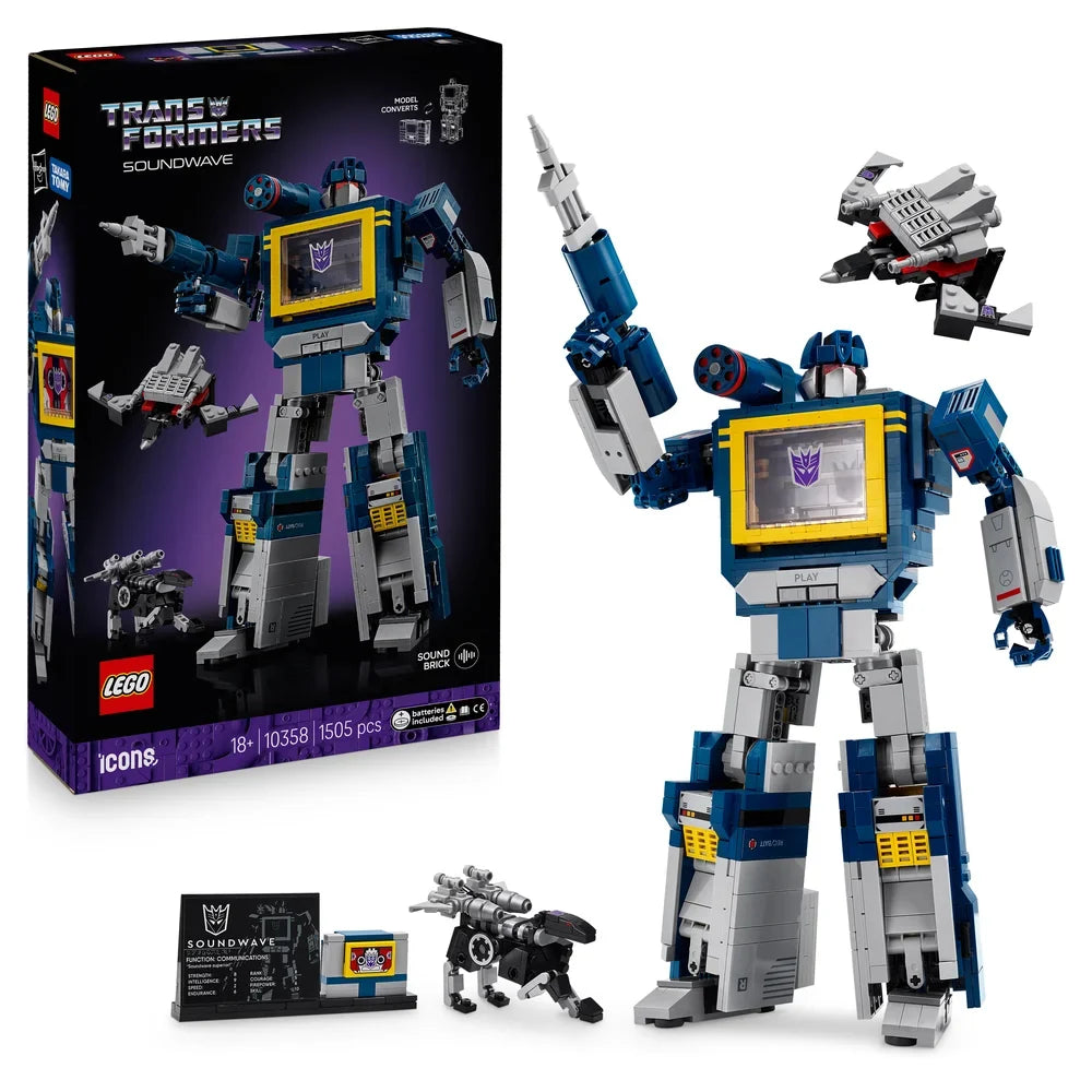 LEGO Icons - Transformers: Soundwave - 10358