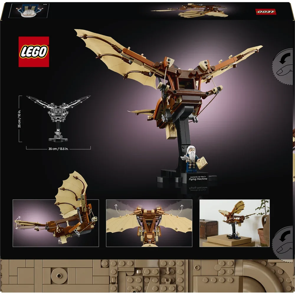 LEGO Icons - De vliegmachine van Leonardo da Vinci - 10363