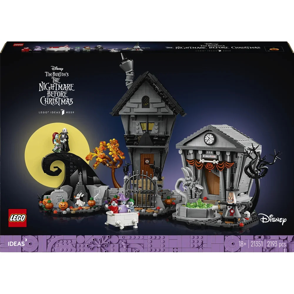 LEGO Ideas - Disney Tim Burton's The Nightmare Before Christmas - 21351
