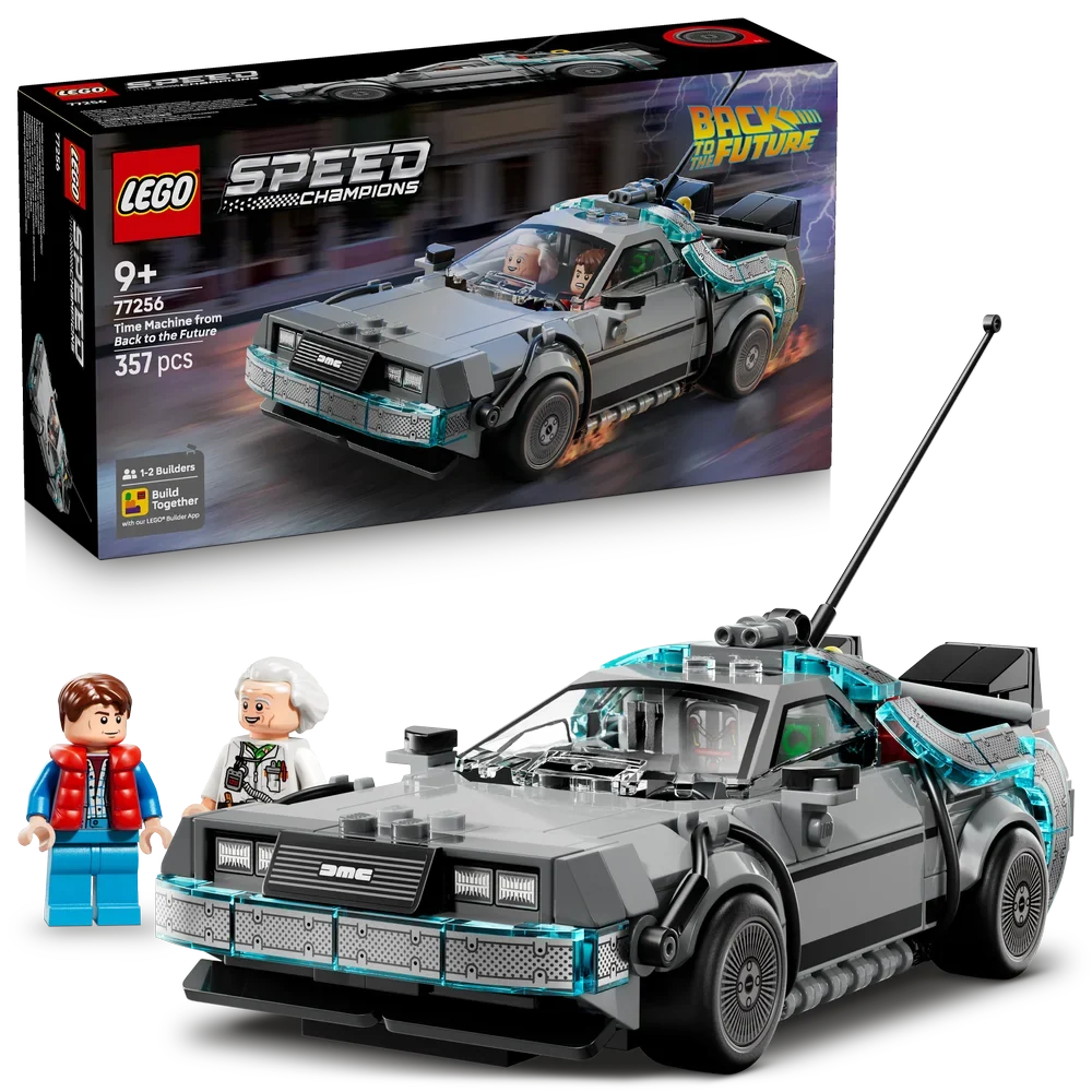 LEGO Speed Champions - Tijdmachine uit Back to the Future - 77256