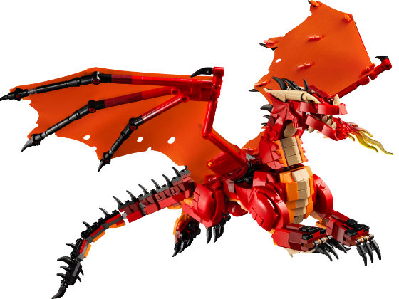 LEGO Ideas - Dungeons & Dragons: het verhaal van de rode draak - 21348
