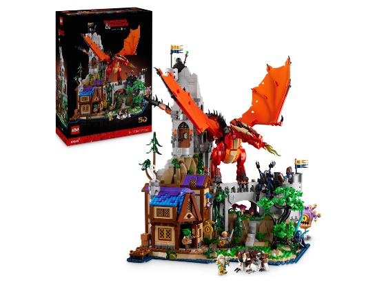 LEGO Ideas - Dungeons & Dragons: het verhaal van de rode draak - 21348