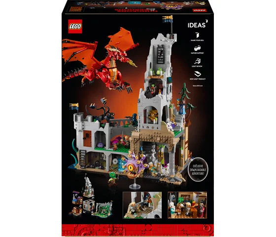 LEGO Ideas - Dungeons & Dragons: het verhaal van de rode draak - 21348