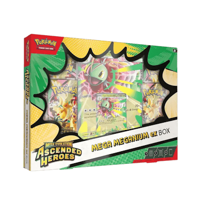 Pokémon Ascended Heroes: Mega Meganium ex Box (schade)