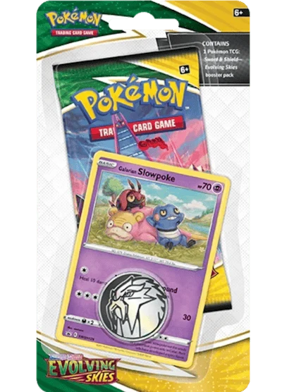 Pokémon Evolving Skies: 1-Pack Blister - Galarian Slowpoke
