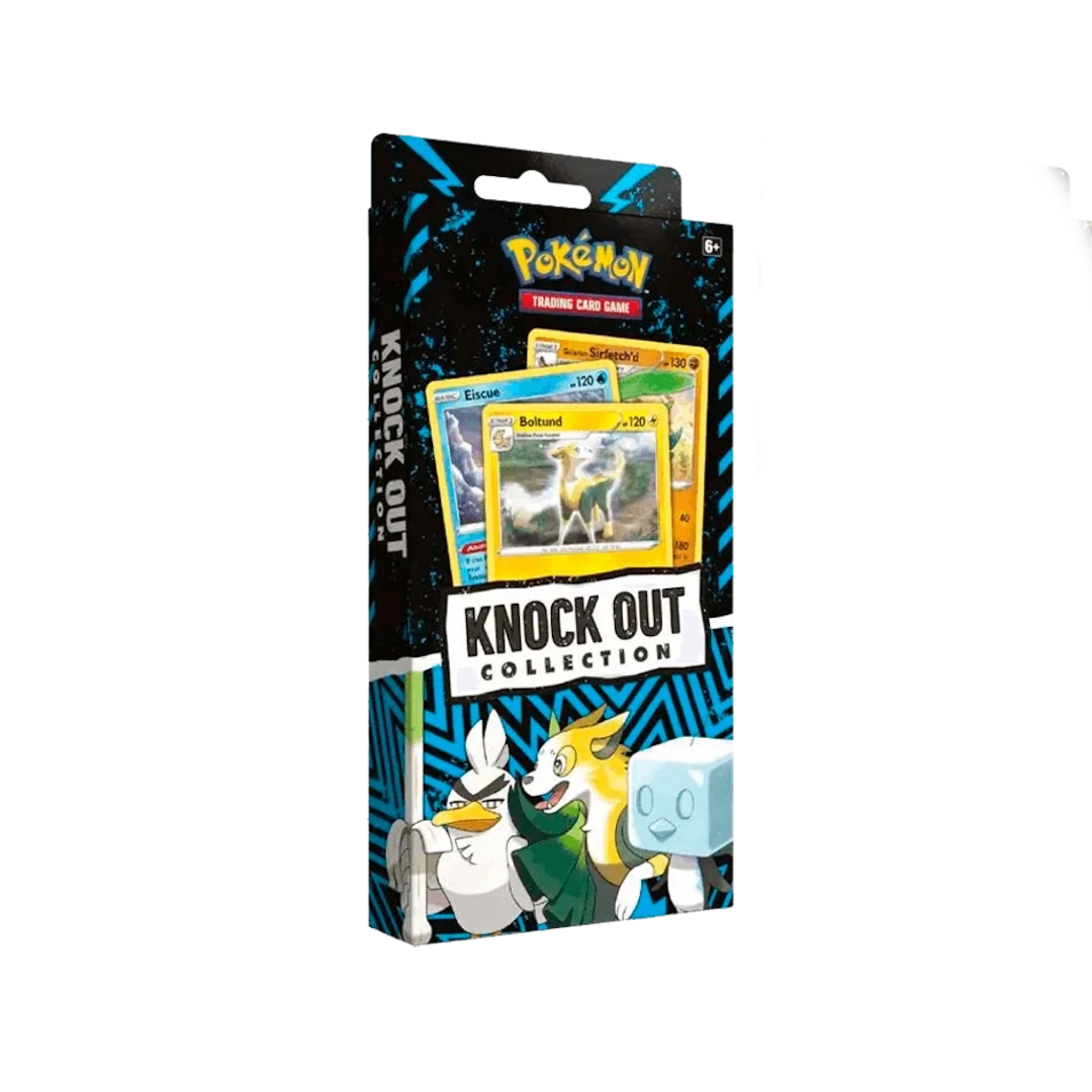 Pokémon Knock Out Collection - Boltund, Eiscue & Galarian Sirfetch'd