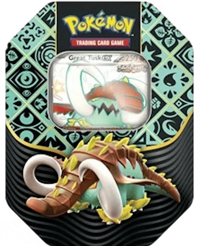 Pokémon Paldean Fates: Tin - Great Tusk ex