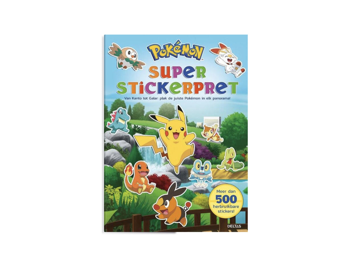 Pokemon Super Stickerpret