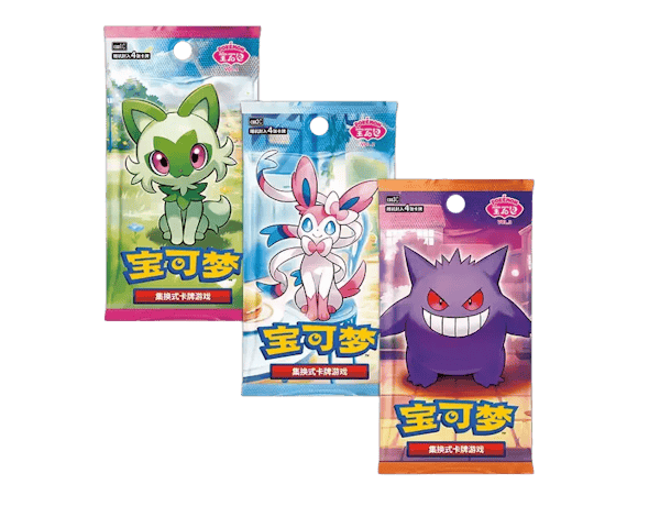 Pokémon (CN) Gem Pack Badge Set
