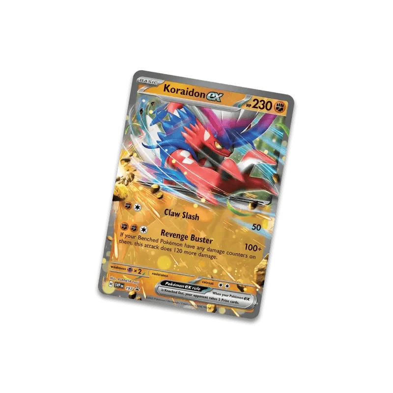 Pokémon Slashing Legends: Tin - Koraidon EX