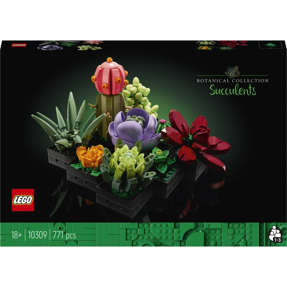 LEGO Botanische collectie - Vetplanten - 10309