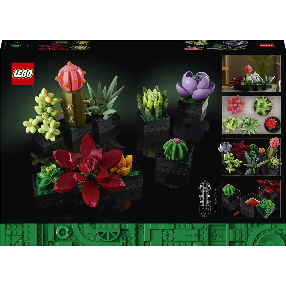LEGO Botanische collectie - Vetplanten - 10309