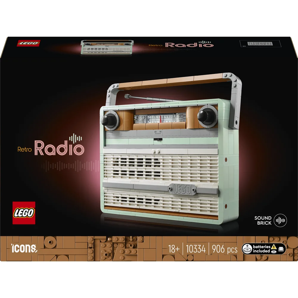 LEGO Icons - Retro radio - 10334