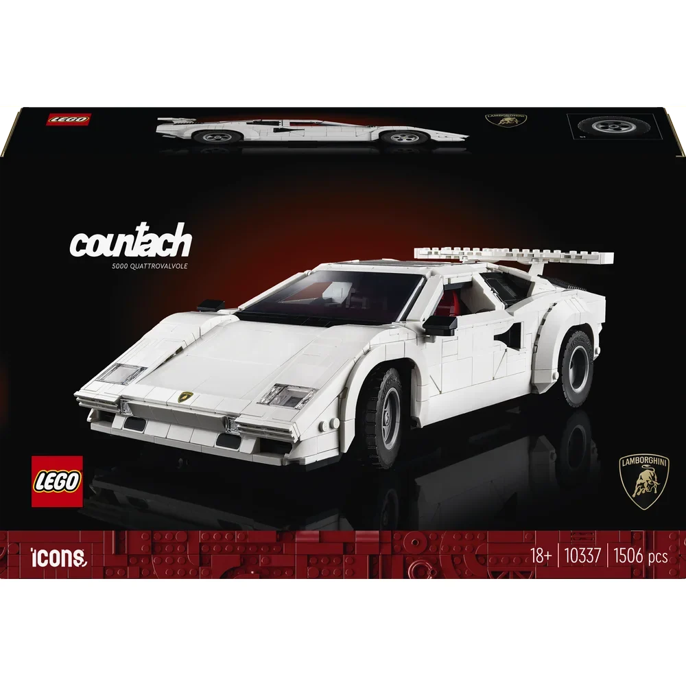 LEGO Icons - Lamborghini Countach 5000 Quattrovalvole - 10337