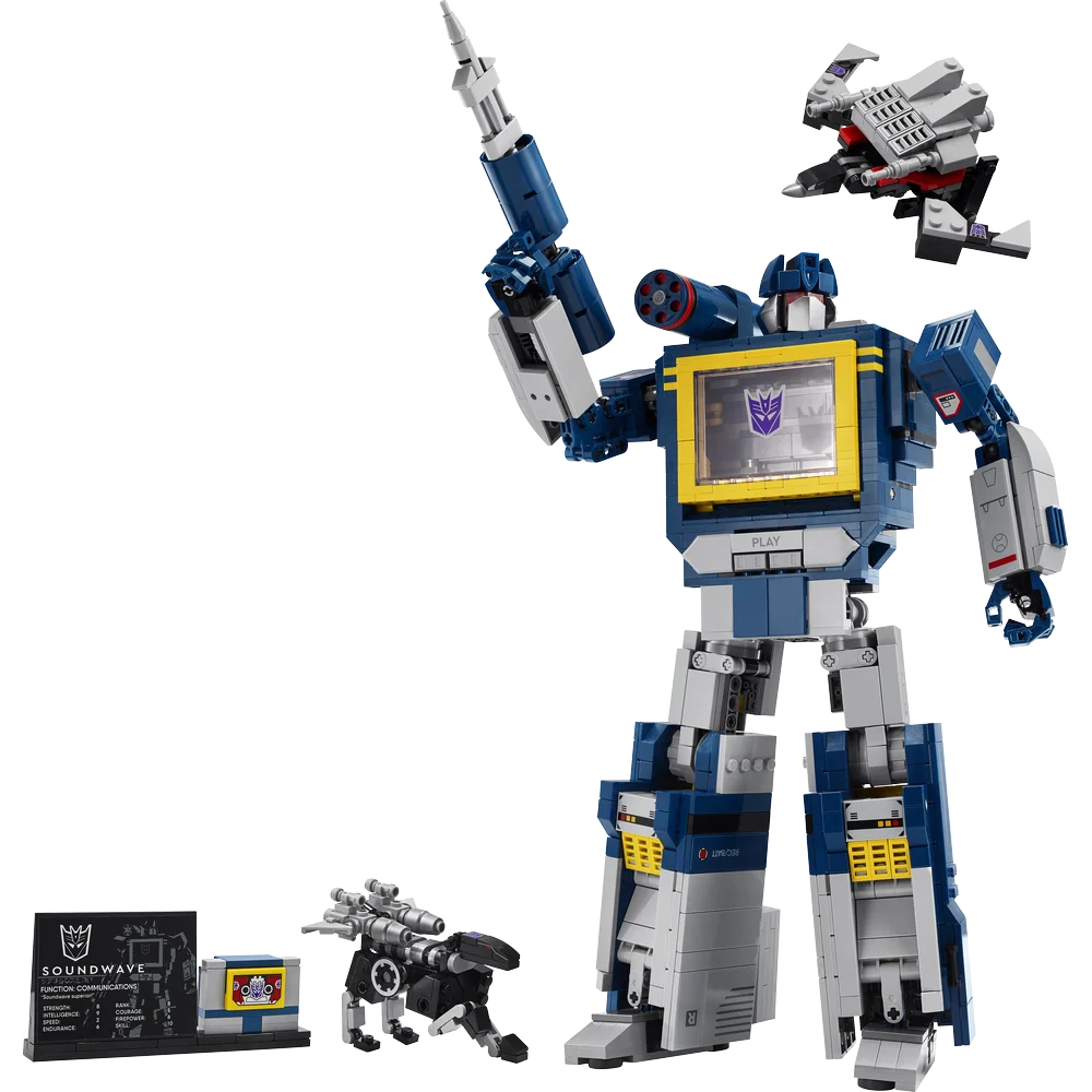 LEGO Icons - Transformers: Soundwave - 10358