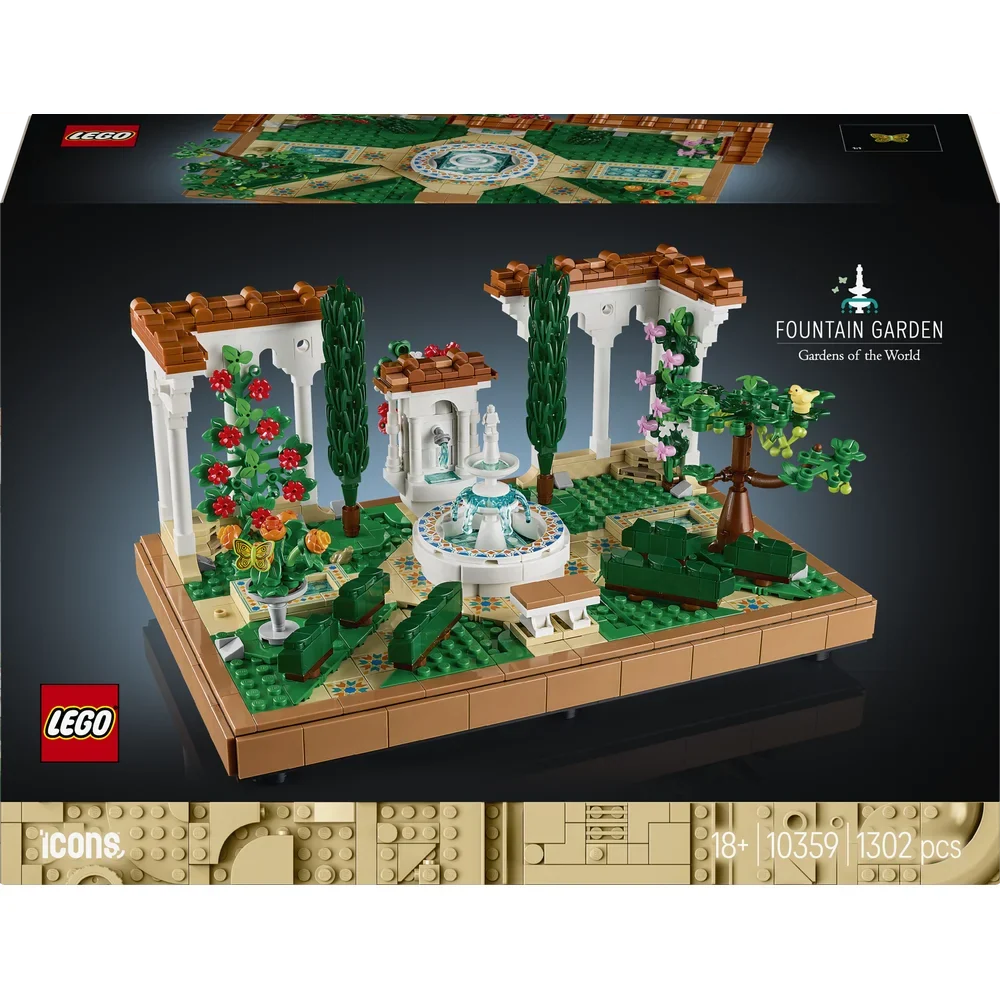 LEGO Icons - Tuin met fontein - 10359