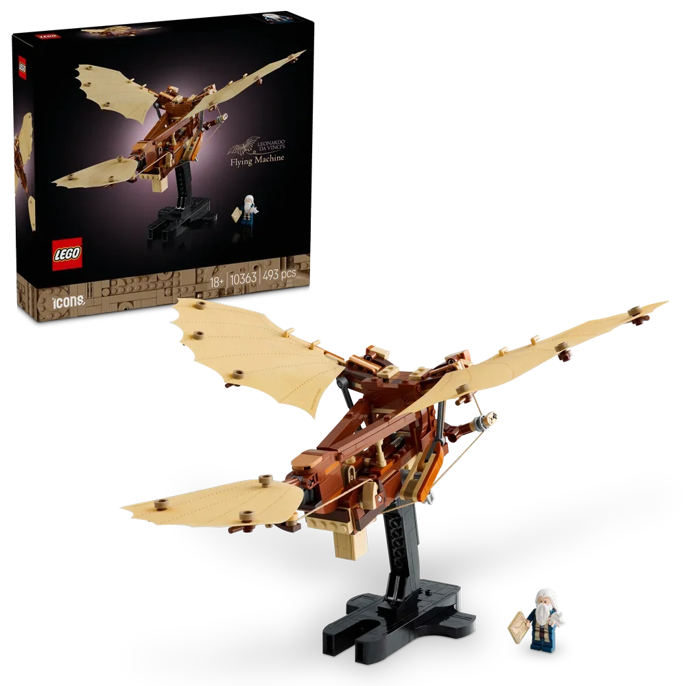 LEGO Icons - De vliegmachine van Leonardo da Vinci - 10363
