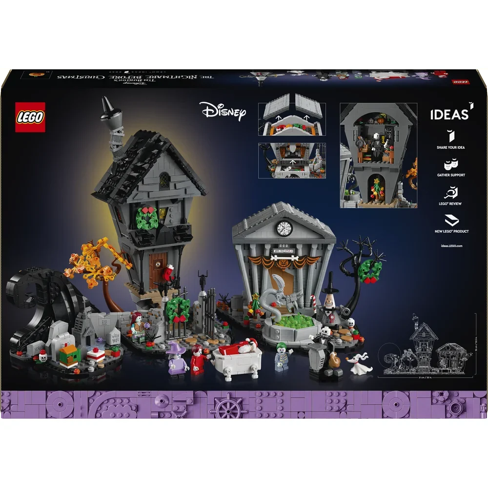 LEGO Ideas - Disney Tim Burton's The Nightmare Before Christmas - 21351