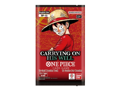 One Piece Carrying on his Will (OP-13): Booster Pack