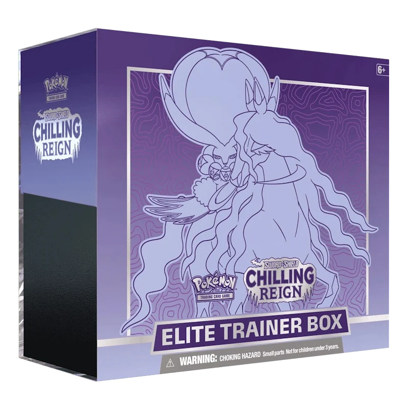 Pokémon Chilling Reign: Elite Trainer Box - Shadow Rider Calyrex (schade)