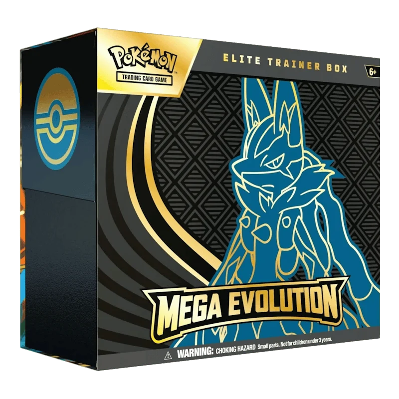 Pokémon Mega Evolution: Elite Trainer Box - Mega Lucario ex (schade)