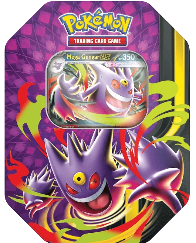 Pokémon Mega Moonlit Tin: Mega Gengar ex