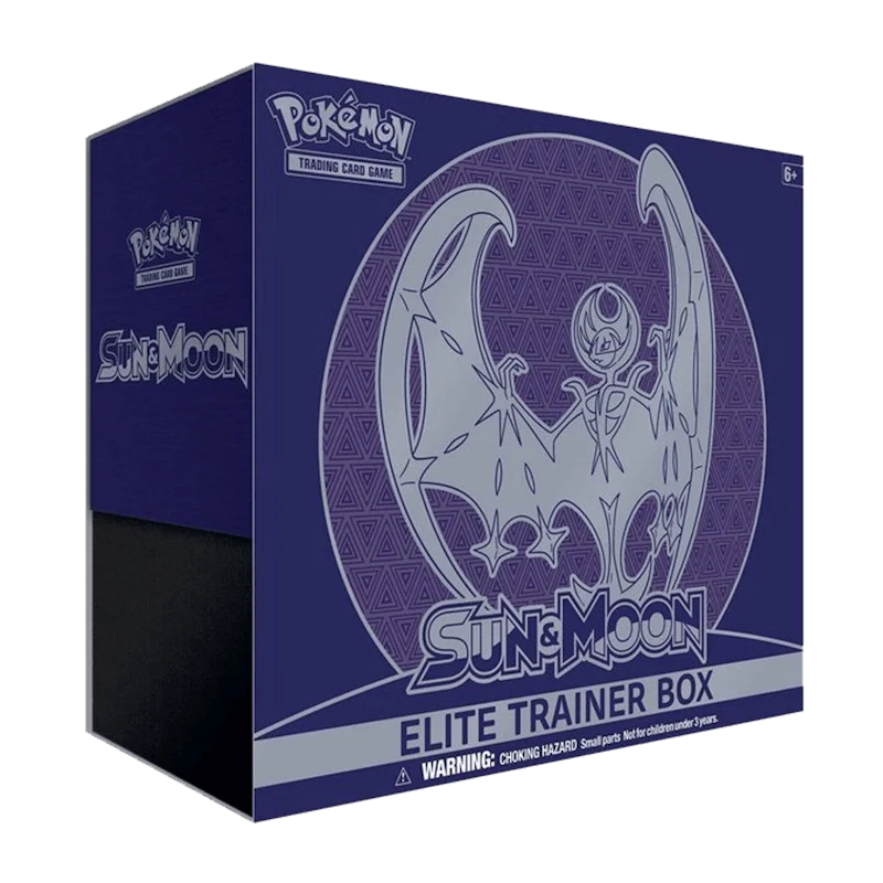 Pokémon Sun & Moon: Elite Trainer Box - Lunala (schade)