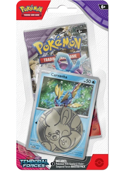 Pokémon Temporal Forces: 1-Pack Blister - Carvanha