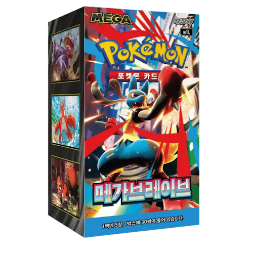 Pokémon (KOR) Mega Brave: Booster Box