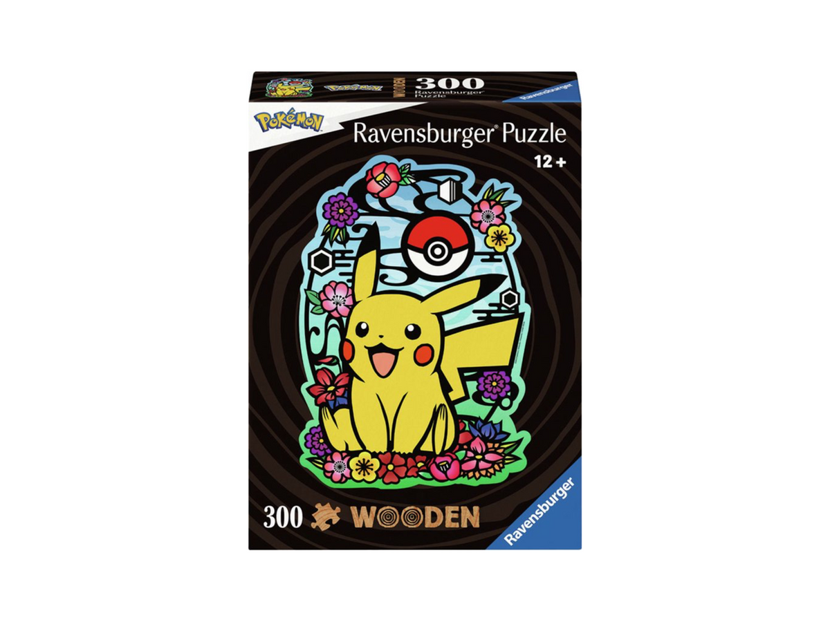 Pokémon Ravensburger Puzzel 300 Stukjes Hout